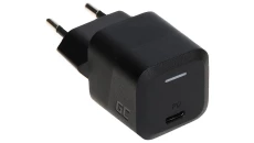Green Cell Czarna Ładowarka sieciowa 33W GaN GC PowerGan do Laptopa, MacBooka, Telefonu, Nintendo Switch - USB-C PowerDelivery