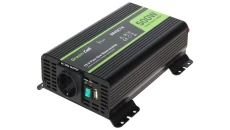 Przetwornica napięcia Inwerter Green Cell PRO 12V na 230V 500W/1000W Czysta sinusoida