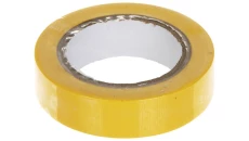 Taśma izolacyjna żółta PVC 0,13x15x10m NS