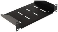 Półka stała do szafy RACK 10 cali 1U 150mm czarna