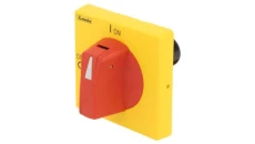 Napęd ręczny do przełączników żółto/czerwony zamknięcie na kłódkę UL508A GAX64