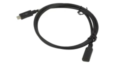 Przedłużacz USB-C™ USB 3.2 generacja 2, 1 m, czarny, 61038