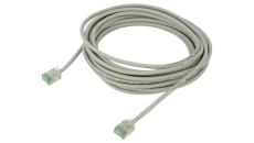 Patchcord kat.8.1-0500 U/FTP SLIM LSZH-TPE szary /5m/ 74349