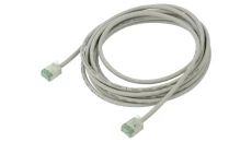 Patchcord kat.8.1-0300 U/FTP SLIM LSZH-TPE szary /3m/ 74348