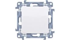 Simon 10 Przycisk pojedynczy, szybkozłącza, biały CP1C.01/11