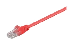 Kabel krosowy patchcord U/UTP kat.5e CCA czerwony 2m 68359