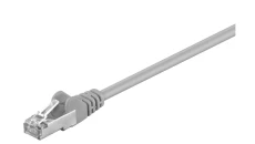 Kabel krosowy patchcord F/UTP kat.5e CCA szary 3m 50129