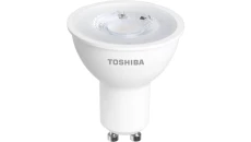 Żarówka gu10 led TOSHIBA 5W 3000K DIM ściemnialna ciepła biała 230V 36 830 345ml