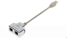 Adapter typu rozdzielacz 2xRJ45/1xRJ45 kat.5e FTP