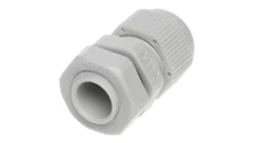 Dławnica kablowa poliamidowa z przeciwnakrętką M12 IP68 DP-EN 12 HM szara E03DK-01040100101 /100szt./