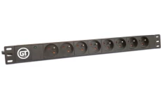 GT Networks Listwa zasilająca PDU 19 8 port wtyk UPS 3m
