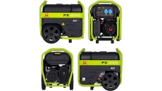 PRAMAC Agregat prądotwórczy przenośny PX4000 1 fazowy 2,5kVA (zbiornik 18,5 l )z kółkami AVR