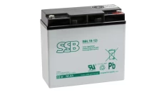 AKUMULATOR AGM SBL 12V 18Ah o żywotności 10-12 lat SBL18-12i