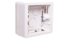 CELIANE Puszka natynkowa pojedyncza biały 080241