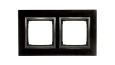 Simon 54 Nature Ramka podwójna szkło ZASTYGŁA LAWA DRN2/73