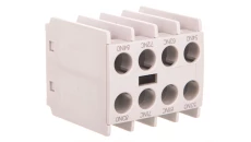 Styk pomocniczy 2Z 2R montaż czołowy CTX3 MINI 417155