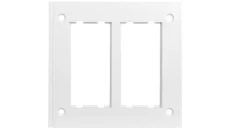 Simon Connect Ramka CIMA PRO podwójna 4xK45 do SBM250 czysta biel SBM202/9