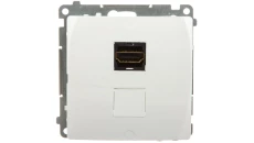 Simon Basic Gniazdo HDMI białe BMGHDMI.01/11
