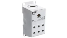 Blok rozdzielczy AL/CU 1-potencjałowy 175A we 1x95-240mm2 wy 1x10-50mm szary AUX38503