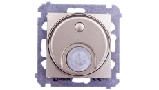Simon 54 Łącznik z czujnikiem ruchu 20-500W złoty mat DCR10T.01/44