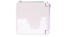 Simon Basic Gniazdo bryzgoszczelne z/u IP44 z przesłoną torów i klapką pełną beżowe BMGZ1Bz.01/12