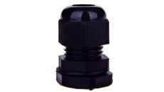 Dławnica kablowa poliamidowa PG11 IP68 DP 11/H BK czarna E03DK-01030300201 /100szt./