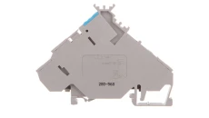 Złączka zasilająca do elementów wykonawczych 2,5mm2 szara 280-568 /20szt./