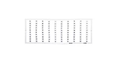 Oznaczniki MINI-WSB 2x 1-50 żółta 248-566 /5szt./