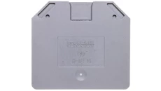 Pokrywa końcowa 2,2x52,8x47,3mm szara D-UT 16 3047206