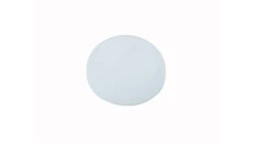 Soczewka lampki 22mm płaska bez opisu biała M22-XL-W 216453
