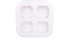 FORIX Stacja robocza poczwórna biała 782494