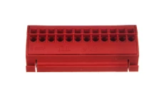 Blok potencjałowy 4mm2 czerwony 812-103