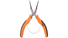 Szczypce precyzyjne wydłużone wygięte 140mm 01-103