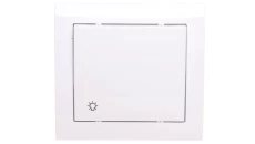 KIER Przycisk /światło/ biały ŁP-5W/00