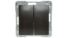 IMPRESJA Łącznik świecznikowy antracyt ŁP-2Y/m/50