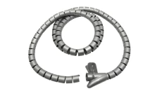 Organizator maskownica kabli, 25mm x 2m Maclean MCTV-676 B czarna MCTV-676