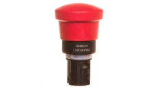 Przycisk bezpieczeństwa 22mm tworzywo czerwony 40mm odbl przez pociągniecie IP69k SIRIUS ACT 3SU1000-1HA20-0AA0