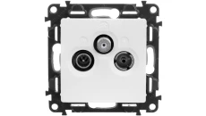 VALENA LIFE Gniazdo antenowe RTV/SAT końcowe biały 753152