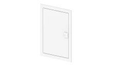 Drzwi do rozdzielni 2/28 metalowe z ramą kompletne MSF 2000-02