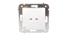 CARLA Przycisk światło z podświetleniem biały 1726-10