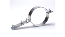 Uchwyt do rury spustowej fi 90mm nierdzewny skręcany 64.09/S NI /96410905/