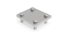 Złącze uniwersalne odgałęźne 80x70mm nierdzewne 14.3 NI /91400305/