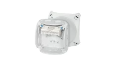 Puszka odgałęźna natynkowa 93x93x62 5x2,5mm2 CU IP66 szara DK 0202 GZ 62000148