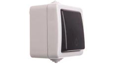 TEKNO Łącznik zwierny śrubowy 10AX 250V szary IP54 25350