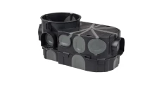 Puszka instalacyjna podtynkowa fi:60x67mm 4mm2 do elektroniki IT z membraną E550 F5 6xM20 5x M25 F-TRONIC