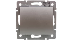 LOGI Łącznik schodowy śrubowy 10AX 250V srebrny 021050143 25191