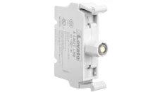 DOMO Gniazdo pojedyncze ochrona styków śrubowe 16A 250V srebrny 011250143 24853