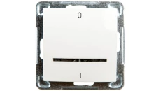 IMPRESJA Łącznik podwójny z podświetleniem ecru ŁP-11YS/m/27