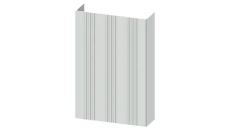 OSŁONA WOLNEGO POLA , MOCOWANIE NA WSPORNIKACH,195X700X63MM 8US1922-2EB00 /2 szt./