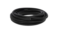 Rura ochronna stalowa pokryta PCV WOT 9 czarna E03DK-10030202201 /10m/